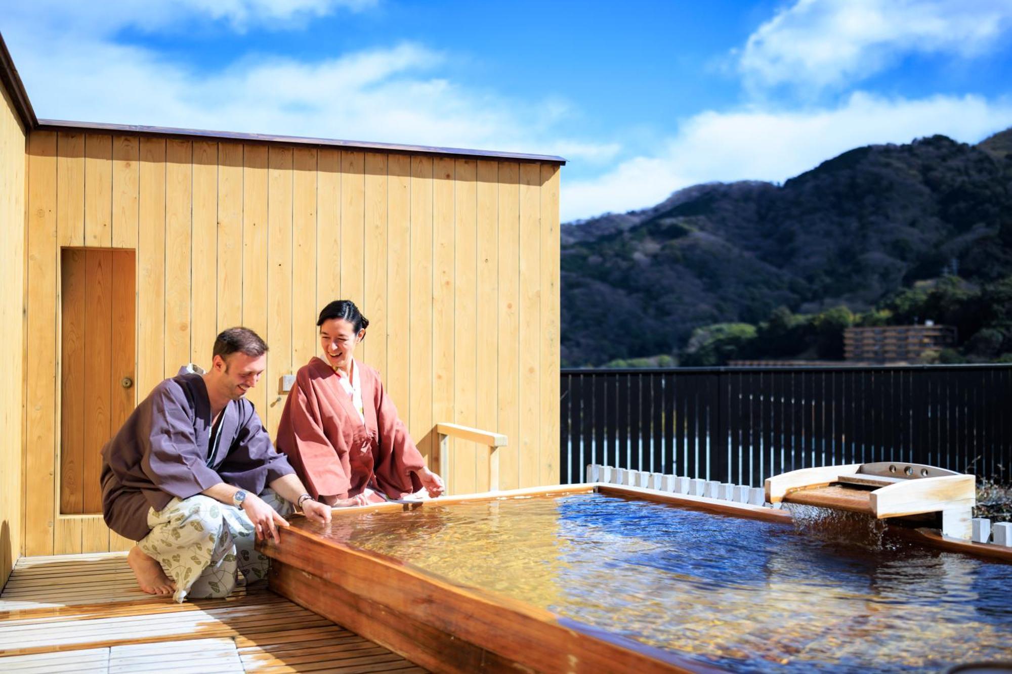 Fukiya Ryokan Yugawara Eksteriør bilde