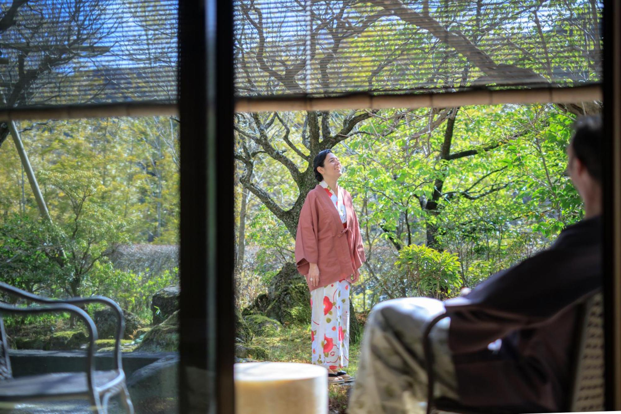 Fukiya Ryokan Yugawara Eksteriør bilde
