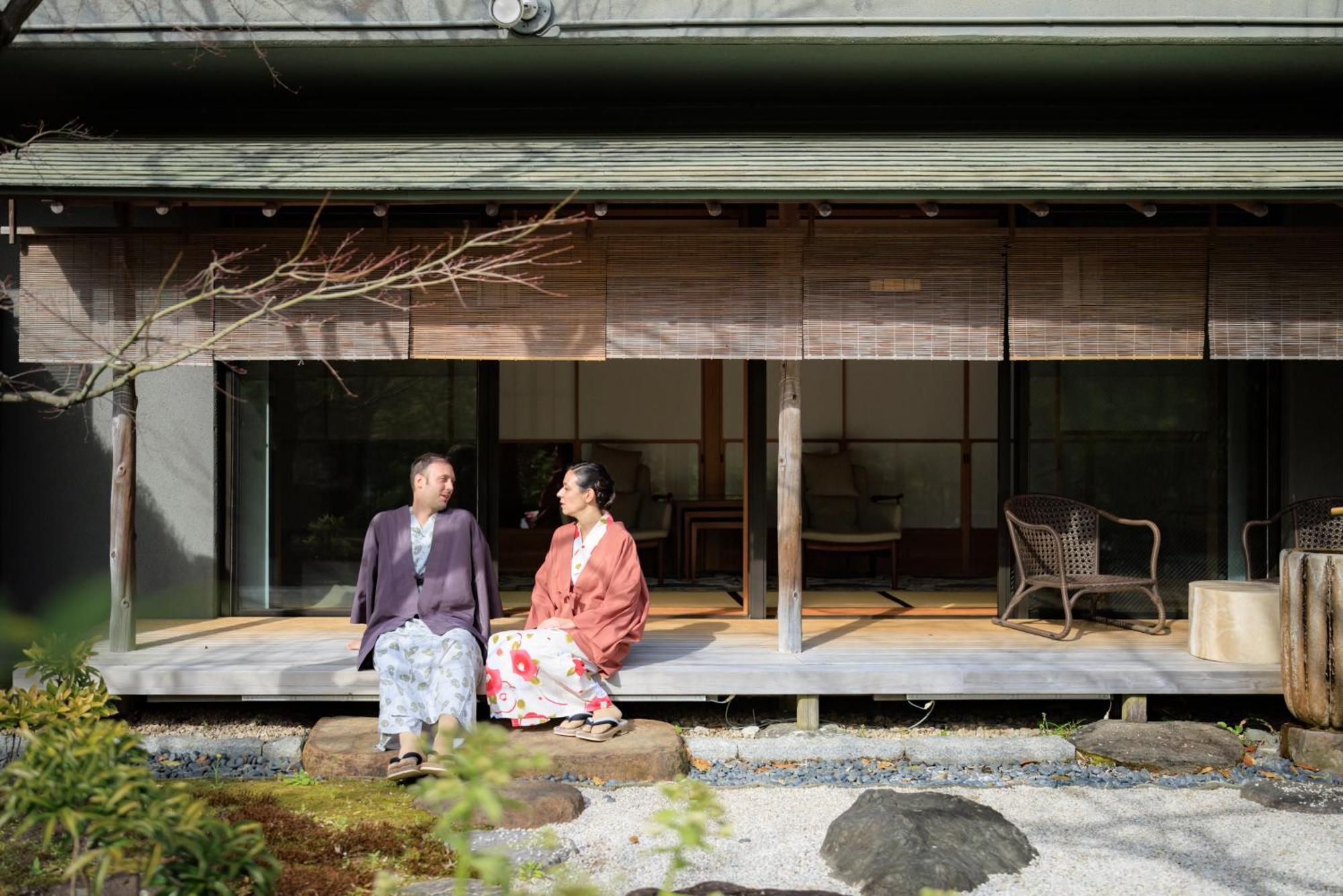 Fukiya Ryokan Yugawara Eksteriør bilde