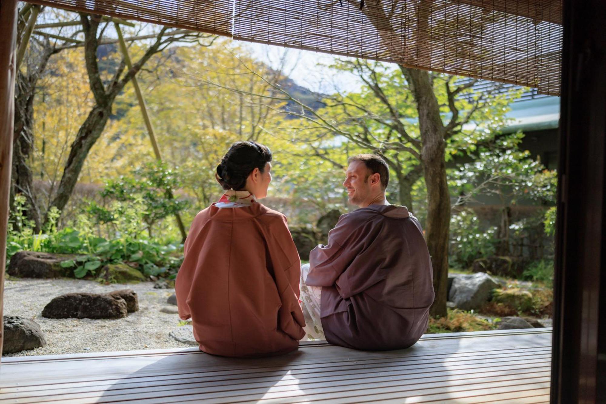 Fukiya Ryokan Yugawara Eksteriør bilde