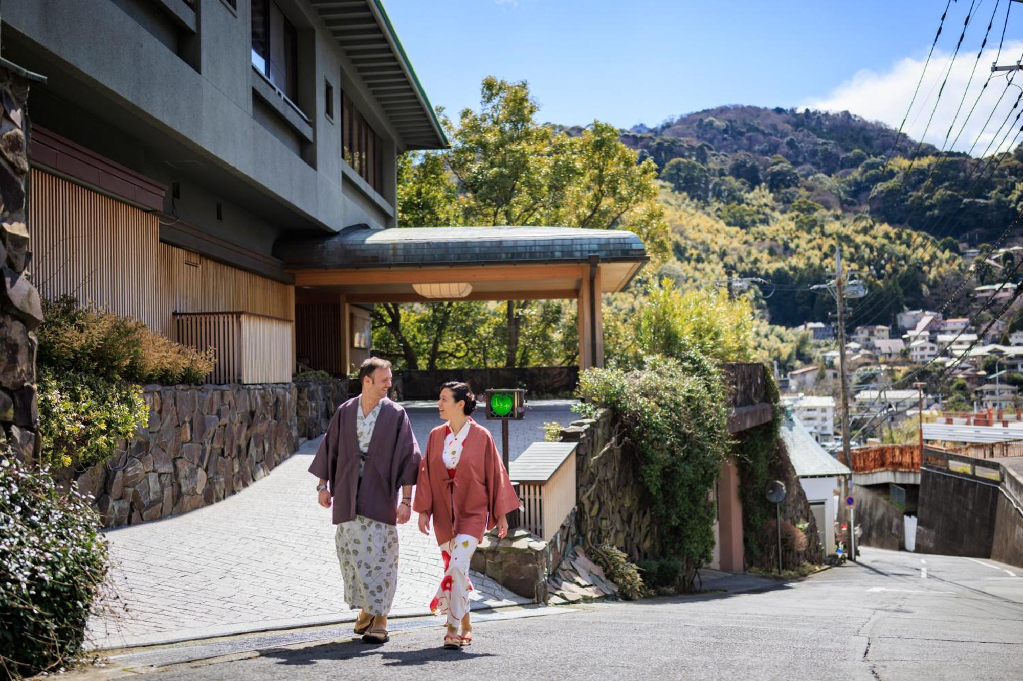 Fukiya Ryokan Yugawara Eksteriør bilde